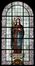 Glas-in-loodraam van Sint-Clara<br>
