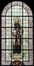 Glas-in-loodraam van Sint-Jean-Marie Baptiste Vianney, pastoor van Ars