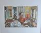 Illustration originale - La vieille dame et les souris<br>