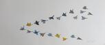 Illustration originale - Oiseaux en vol