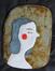 Céramique - Portrait de femme<br>