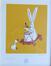 Illustration inédite - Lapin et canard<br>