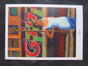 Affiche d'art - Femme devant un magasin