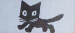 Dessin inédit - Chat-livre
