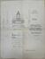 Plan d'un autel en marbre pour la chapelle de Notre Dame de Lourdes. 4 janvier 1921. Ch. Veraart &copy; Archives de l’État à Bruxelles, fonds de la Fabrique d’église, non inventorié. Photo N. Petit (Urban.brussels), 2025