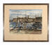 Rodolphe Strebelle, Saint-Tropez, aquarel op papier, 1949.<br>