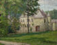 Pierre Abattucci, Château du Karreveld, huile sur toile, s.d.<br>