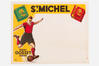 Affiche publicitaire pour les cigarettes Saint-Michel<br>