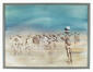 Michèle Purnal, Het strand, aquarel (?), s.d.<br>