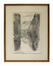 Arthur Douhaerdt, La Petite Senne à Molenbeek-Saint-Jean vue de la Rue Vandermaelen, lithographie, 1935. <br>
