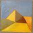 Hubert Jodocy, Pyramide 2, olie op doek, s.d.<br>
