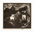 Ryb Dobois, Hameau brabançon, linogravure, s.d.<br>