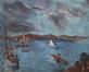 Willem Paerels, Cadaques-marine, huile sur toile, s.d.