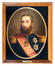 Jean De La Hoese, Portret Leopold II, olie op houten paneel, s.d.<br>