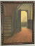 Armand Knaepen, Corridor du béguinage de Tirlemont, pastel sur carton, s.d.<br>