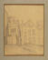 Sander Pierron, Souvenirs de reportage (croquis) : Les démolitions de la rue de Rollebeek, crayon sur papier, 1898.<br>