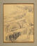 Sander Pierron, Souvenirs de reportage (croquis) : voûtement du Maelbeek, crayon sur papier, 1896.<br>