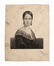 Charles Billoin, Portrait de la tragédienne Rachel, lithographie, s.d.<br>