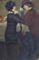 Ernest Marneffe, Bar Girls, olie op doek, 1913.<br>