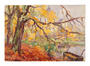 F[irmin] Verhevick, Automne, aquarelle sur papier, s.d.<br>