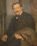 Frans Van Holder, Portrait de Sander Pierron, huile sur toile, 1909.<br>
