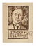 Albert Van Holsbeeck, Ex-libris Sander Pierron, gravure sur bois, s.d.<br>