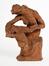 Henri Boncquet, Sollicitude maternelle (ébauche), terre cuite, s.d.
