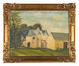Achille Lega, sans titre [Vue du château-ferme du Karreveld], huile sur toile, 1899.<br>