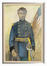 Guy Huygens, sans titre [Portrait d’un officier américain / Autoportrait de Guy Huygens en uniforme de général nordiste ?], huile sur toile, s.d.<br>