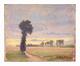 Pierre Abattucci, sans titre, huile sur panneau de bois, s.d.<br>