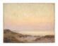 Pierre Abattucci, sans titre [Paysage maritime], huile sur panneau de bois, s.d.