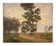 Pierre Abattucci, sans titre, huile sur panneau de bois, s.d.<br>