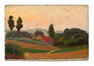 Pierre Abattucci, sans titre, huile sur carton, 1901.<br>