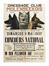 Affiche Dressage Club de Molenbeek société royale, concours national, dessin D. Noir, lithogr. R. Chansay (Bruxelles), 1937.<br>