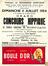Affiche Grand concours hippique organisé par le Cercle équestre du Fort-Jaco à Molenbeek-Saint-Jean, éd. Odon Warland (Molenbeek-Saint-Jean), 1954.