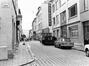Foto's Straten in het historische centrum van Sint-Jans-Molenbeek voor de metrobouwwerken, fotogr. Christophe Wallez, s.d. [jaren 1970].