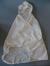 Jabador (cape) blanc de circoncision musulmane, textile, 1997.<br>