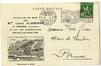 Carte postale commerciale M[ais]on Louis Vliebergh, J. Lénars succ., futailles en gros Quai des Charbonnages, 64 (Molenbeek-Saint-Jean) , 1913.<br>