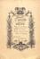 Menu du banquet du cercle artistique La Guirlande à Jette-Saint-Pierre (exemplaire de Pierre Abattucci), 1902.<br>