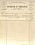 Factures, etc., Houben-Stenheuse, pâtissier-confiseur, fabrique de chocolats, Rue de l'Harmonie, 12, puis, 14 (Verviers), 1899-1914.<br>