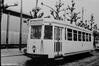 Photo Tram ligne N (Gare du Nord - Scheut), Rue Vandenpeereboom (Molenbeek-Saint-Jean), photogr. anon.,  s.d. [vers 1960 ?].<br>
