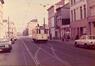 Photo Tram ligne 76, Rue Birmingham et Place de la Duchesse de Brabant (Molenbeek-Saint-Jean), photogr. anon., s.d. [années 1970 ?].<br>