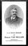 Doodsprentje Honoré Van Mullem, bestuurder van de fabriek van de Patrons Pâtissiers (Sijssele, 1863 - Sint-Jans-Molenbeek, 1916), 1916.<br>
