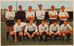 Carte-vue Equipe de football du Royal Daring Club de Bruxelles, s.éd., s.d. [vers 1968-1969].<br>