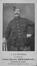 Doodsprentje Louis-Cyrille Denaeghel, oorlogsvrijwilliger, korporaal bij het 9de Linieregiment (Sint-Jans-Molenbeek, 1890 - Moorslede, 1918), drukk. J. Verbist, 1918.<br>