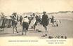 Prentkaart Schoolcolonie in Westende Westende, aan de strand, Association des Marçunvins de Bruxelles, z.uitg., 1910.<br>