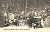 Carte-vue publicitaire Compagnie des Bronzes (Molenbeek-Saint-Jean), atelier des tourneurs, éd. Désiré Van Dantzig et fils (Bruxelles), s.d. [vers 1905-1910].<br>