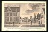 Carte-vue Porte de Laeken [d'après une ancienne gravure], éd. G.H., s.d.