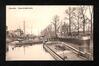 Carte-vue Canal de Willebroeck avec l'Allée verte (Molenbeek-Saint-Jean) et la Ferme des Boues (Bruxelles), éd. Grands Magasins de la Bourse (Bruxelles), s.d.<br>