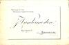 Carte de visite Travaux litho- et chromolithographiques J. Vandermosten, Rue Haeck, 2 (Molenbeek-Saint-Jean), s.d.<br>